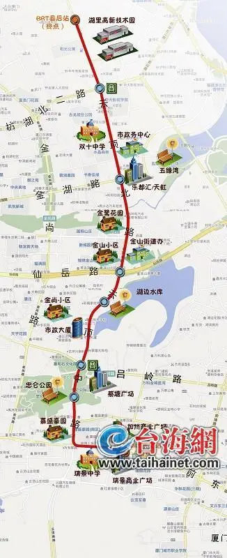 厦门规划首条高架自行车道 从洪文到湖里高新区