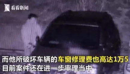 房产中介半夜“兼职”偷车贼 砸窗作案40余起