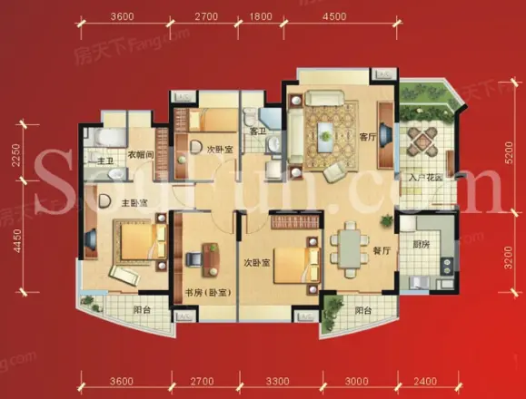 金基蓝钻户型图