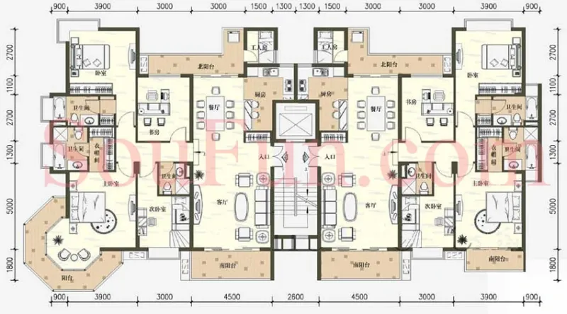 东方天郡图片相册,东方天郡户型图,样板间图,装修效果图,实景图-南京房天下