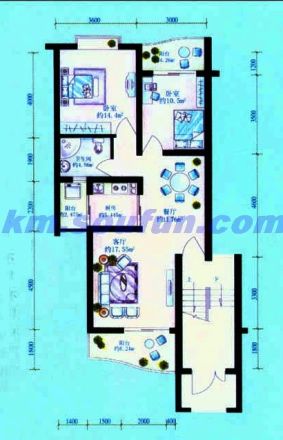小康城天保家园户型图