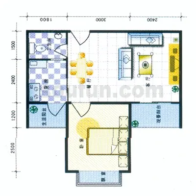 典雅麒龙山水户型图