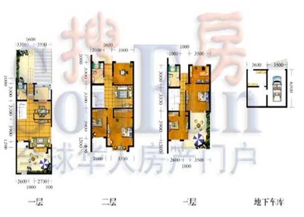 九溪玫瑰园户型图