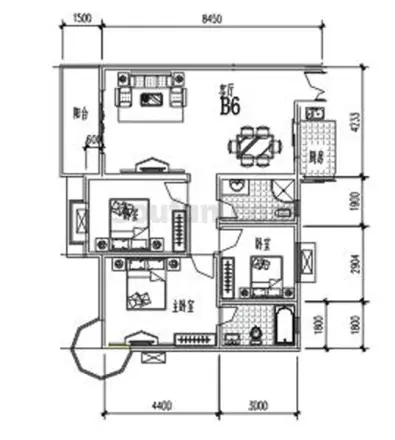 全泰南州明珠户型图