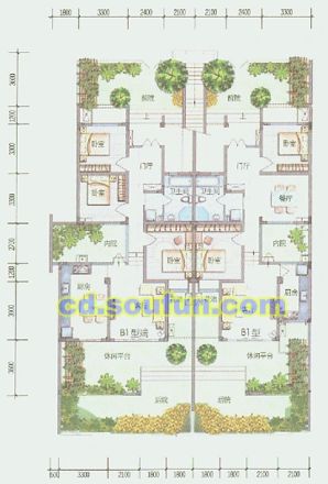 上善栖别墅户型图