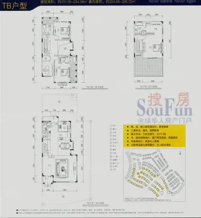 万科松山湖1号一期别墅户型图