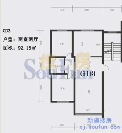 国秀家园户型图
