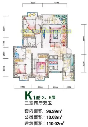 水城印象户型图