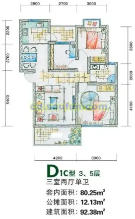 水城印象户型图