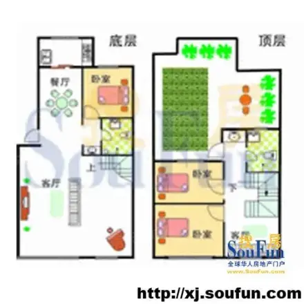 盛大花园户型图
