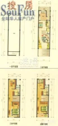 豪润花园户型图