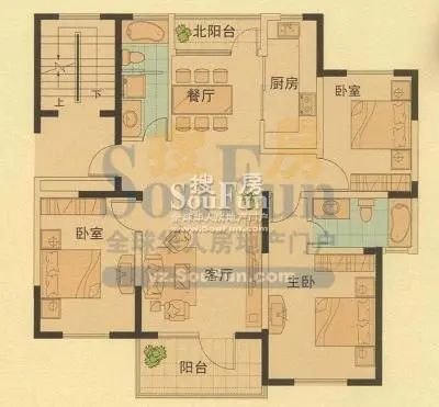 恒通帝景蓝湾户型图