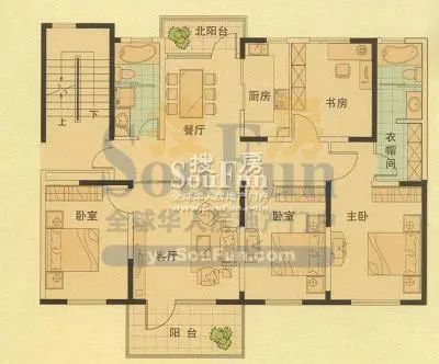 恒通帝景蓝湾户型图
