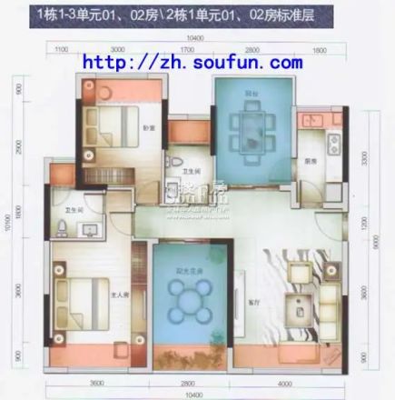 兰亭春晓户型图