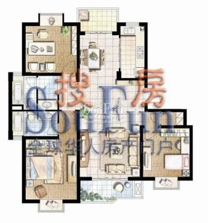 扬名苑户型图