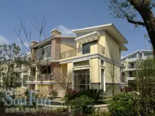 四房3厅3卫,下叠别墅带院有花园 近地铁 户型正气