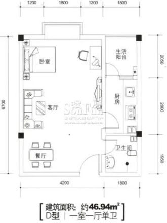 罗曼星城户型图