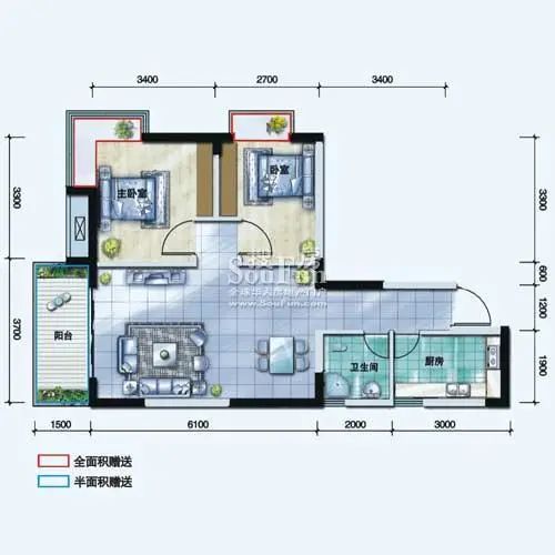 户型图1/1