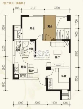 泰基北锦户型图