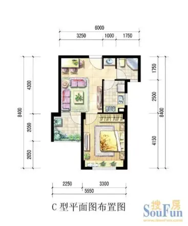 鑫瑞小城故事户型图