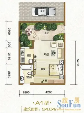 青城云雾山庄户型图