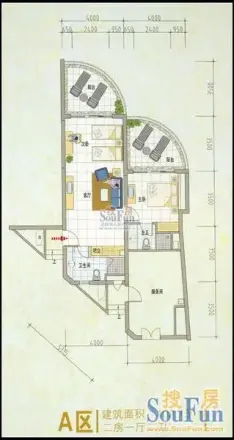 金色阳光户型图