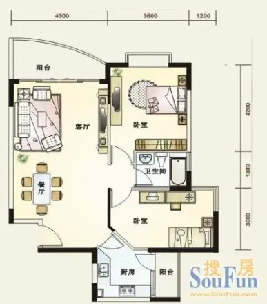 鸿天阁别墅户型图