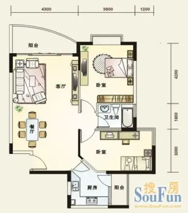 鸿天阁别墅户型图