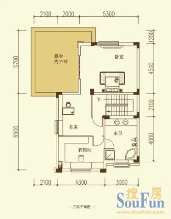 保利198蝴蝶谷东区户型图