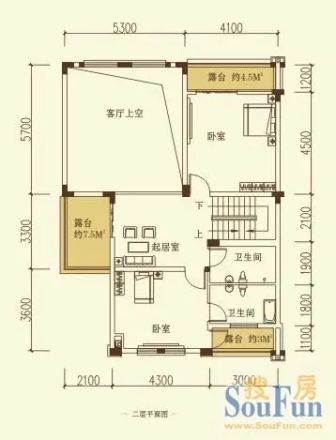 保利198蝴蝶谷东区户型图