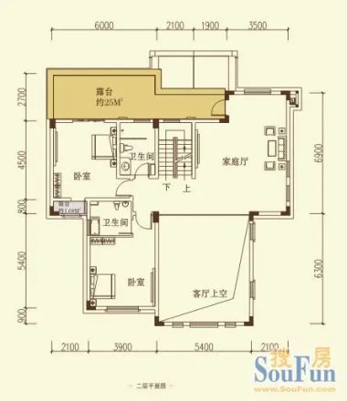 保利198蝴蝶谷东区户型图