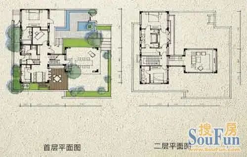 青城山房别墅户型图