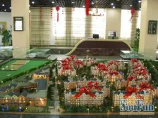 中兴和园一期 洋房西端户带南面院子。