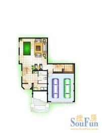 世纪天城6室2厅1厨3卫建面380.0㎡