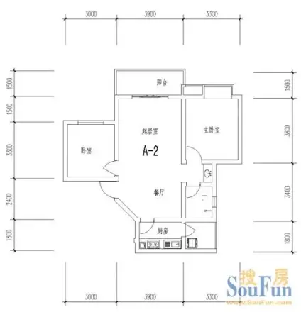 德坤恬园户型图