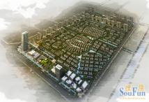 中邦上海城鸟瞰图