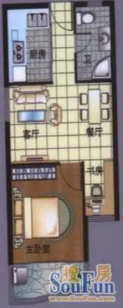 恒通帝景蓝湾户型图