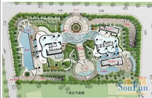 当代天境效果图规划图