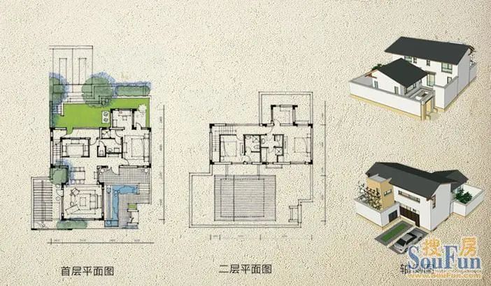 青城山房别墅户型图