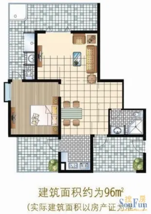 中信博鳌山钦湾户型图