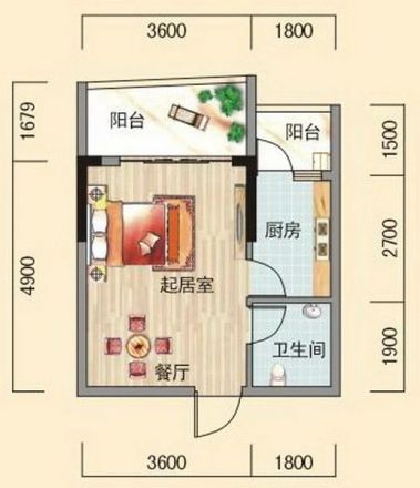 碧园南城故事户型图