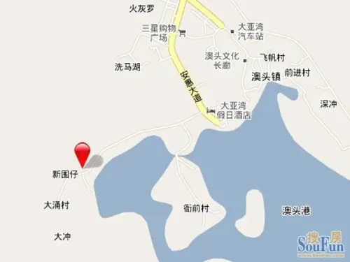 合生小桂湾交通图交通图