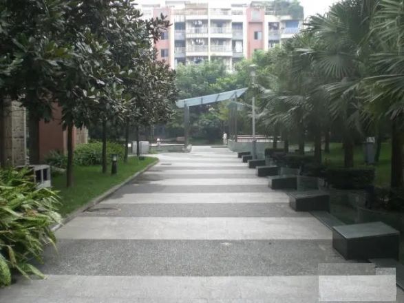 河畔花园实景图