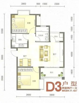 华翔世纪城户型图