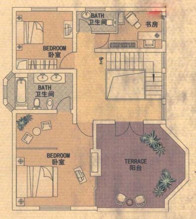 圣特丽墅户型图