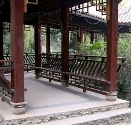 浣花新城别墅实景图