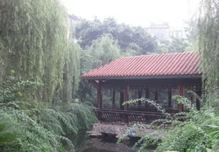 浣花新城别墅实景图
