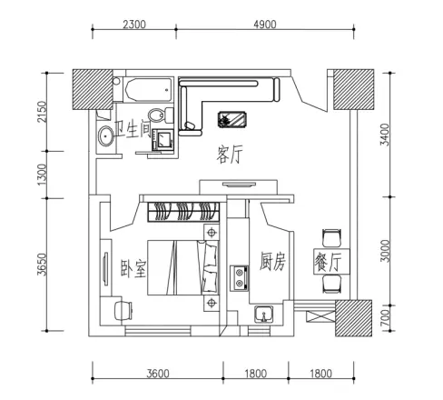 IBC中海国际户型图