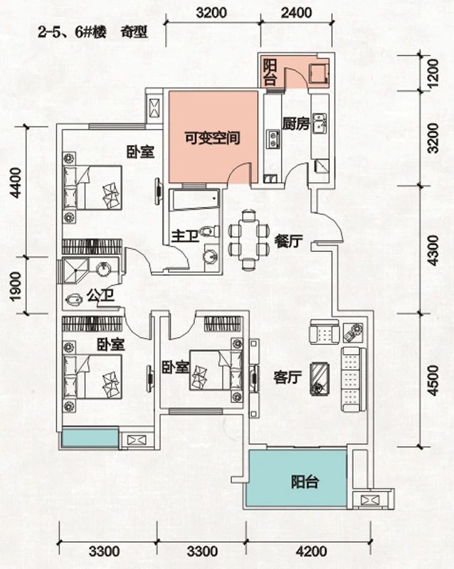 户型图2/2