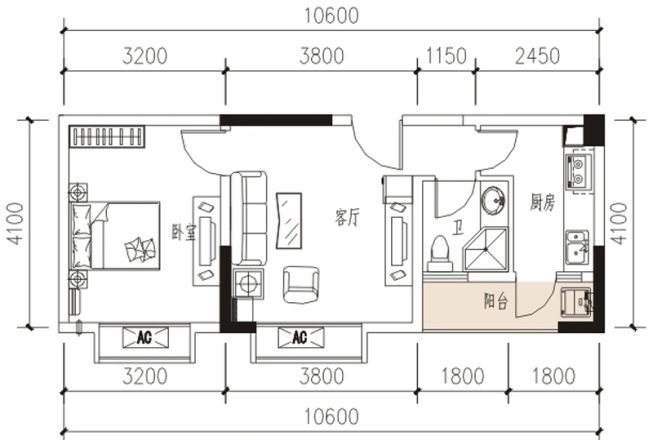 晋源彩庭二期户型图